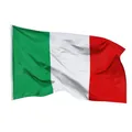 Aricona Italien Flagge 90x150cm - wetterbeständige Fahne mit Messingösen, 100% Polyester, robuste Doppelnaht & in lebendigen Farben - ideal für Flaggen-Liebhaber