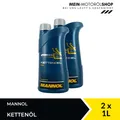 Mannol 1101 Kettenoel ISO Viscosity Grade 100 2x1 Liter = 2 Liter