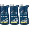 3x1 Liter Original MANNOL Kettenoel Chain Oil Kettenöl