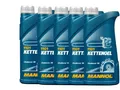 5x1 Liter  Mannol Kettenhaftöl Kettenöl mineralisch  Kettensägeöl Motorsägenöl