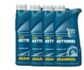 4x1 Liter  Mannol Kettenhaftöl Kettenöl mineralisch  Kettensägeöl Motorsägenöl