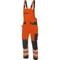 WÜRTH MODYF Warnschutz Arbeitslatzhose Fluo EN 20471 - professionelle Arbeitshose für Herren – Kniepolster Arbeitshose orange in den Größen 44-66 und weiteren Farben - Größe 48