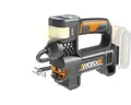 Worx Akku-Handkompressor WX092.9, Set, inkl. Zubehör - ohne Akku, LED Lampe, SOS-Funktion