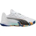 Puma Padelschuhe Nova Elite Allcourt 2025 weiss/blau Herren