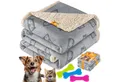 Lovpet Tierdecke, wasserdichte Hundedecke, Sherpa Fleece Haustier Decke