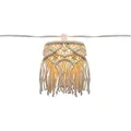 Newgarden Lichterkette Mykonos, Weiß, Textil, 21.5x13.5x800 cm, 4-fach schaltbar, kabelloses Laden, LED-Leuchtmittel austauschbar, integrierte Steckdose, kabellos, aufladbar über Usb, Lampen & Leuchten, Innenbeleuchtung, Dekoleuchten, Lichterketten