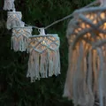 New Garden Mykonos Solar Lichterkette aus Baumwolle 8 Meter IP44