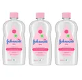 PACKUNG MIT 3 Johnsons Babyöl Sanfte Tägliche Pflege 500ml