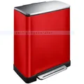 Mülltrennsystem EKO E-Cube Recycling 28 plus 18 L rot Mülleimer