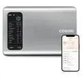 Cosori Küchenwaage digital mit Nährwertberechnung, Ernährungswaage App verfolgt 19 Nährstoffe, Kaloriendatenanalyse, 5kg Edelstahl-Lebensmittel...