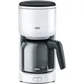 Kaffeemaschine KF3100WH PurEase 10 Tassen 1000W - Weiß