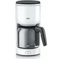 Braun KF 3100 WH PurEase Filterkaffeemaschine Kaffeemaschine KF3100 WH WEISS