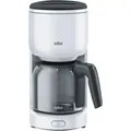 Braun KF 3100 WH PurEase Filterkaffeemaschine weiß 1000 Watt Abschaltautomatik