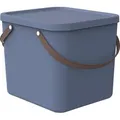Rotho Albula Aufbewahrungssystem 40l Horizontblau - Blau