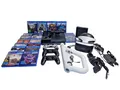Sony PlayStation 4 / PS4 500GB inkl VR Brille & 18 Spielen, 3 Contr. 2J.Garantie