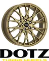 4x Dotz Fuji 8x19 5/114,3 ET48 Gold