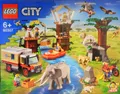 Lego 60307 Tierrettungscamp Elefant Adler Affen Löwen Mobiles Labor Baumhaus NEU