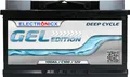 Elektronische GEL-Batterie Electronicx Edition 100 Ah 12 V für Freizeit und Versorgung