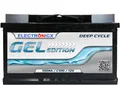 Electronicx Edition GEL Batterie 100 AH 12V  Versorgungsbatterie Freizeit Akku