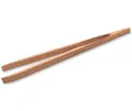 Holz Grillzange 48cm lang Buchenholz natur, geschraubt - Premium Grill Zange Grillbesteck Küchenzange Zangen Set Holzgriff ökologisch und langlebig, sehr robust