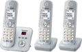 PAN KX-TG6823GS - DECT-Telefon, mit Anrufbeantworter, 3 Handsets