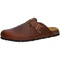 Lico Pantolette Bioline Clog Leather Pantolette braun 39 EU