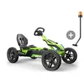 BERG Rally DRT Green 2.0 Pedal-Gokart mit Rundumlicht