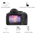 Nikon D5100 / D5200 0,4 mm Adhäsion Displayschutzglas Schutzfolie LC7628