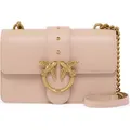 PINKO Umhängetasche Schultertasche Love One Mini CL Cipria - Antique Gold lachsfarben - Rosa/Orange