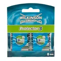 Wilkinson PROTECTOR 3 Rasierklingen 1 x 8 Stück mit 3 Klingen & Aloe Vera