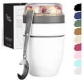 Milu Müslibox Milu Müslibecher To Go Kunststoff 400 ml, auslaufsicher, Müslimax Set