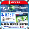 8x DENSO IK16TT Zundkerze FOR LAND ROVER DISCOVERY Mk II 4.0 V8 11.98-06.04