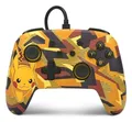 PowerA Enhanced Wired Controller Pokémon: Camo Storm Pikachu Analog Gamepad für