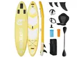 Puluomis Inflatable SUP-Board Set aufblasbar mit Halter, Sitz und Fußband, MB. bis 150Kg, 335/320cm, Surfbrett Paddling Paddelboard