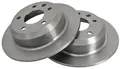 2x Bremsscheibe voll 16155 A.B.S. für JAGUAR DAIMLER