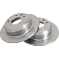 A.B.S. 2x Bremsscheibe hinten 295 Voll für Daimler X30_ XJ 40 81 Jaguar
