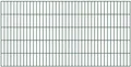 Doppelstab-Gittermatte, Typ 6/5/6, ohne Überstand, Breite 2000 mm x Höhe 1000 mm, Farbe: grün RAL 6005