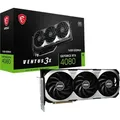 MSI GeForce RTX 4080 16GB VENTUS 3X OC - Grafikkarten - Schwarz/Silber