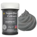 Sugarflair Lebensmittelfarbpaste Graphite, Konzentrierte Spectral Lebensmitte...