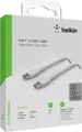 Belkin Boost Charge Geflochten Usb-c Auf Usb-c Kabel 1m Weiß Weiß One Size