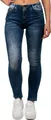 Cipo & Baxx Damen Slim Fit Jeans Stonewashed WD461 Blue W31/L34