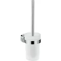 Hansgrohe Logis Universal Bürstengarnitur 41722000 mit Glaseinsatz, Messing,