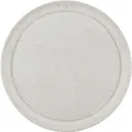 Staub Dining Line Teller flach 26 cm, Keramik, Weisser Trüffel Emaillebeschichtu