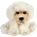 Malteser Doodle Kuscheltier Hund weiß Plüschtier Schnuffelhund INDY - Weiß