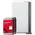 Synology DS223j 12TB WD Red Plus NAS-Bundle NAS inkl. 2x 6TB WD Red Plus 3.5 Zoll SATA Festplatte