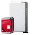 Synology DS223j 12TB WD Red Plus NAS-Bundle NAS inkl. 2x 6TB WD Red Plus 3.5 Zoll SATA Festplatte BDL_DS223J+WD60EFPX