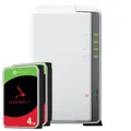 Synology DS223j 8TB Seagate IronWolf NAS-Bundle NAS inkl. 2x 4TB Seagate IronWolf s 3.5 Zoll SATA Festplatte BDL_DS223J+ST4000VN006