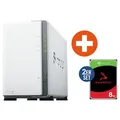 Synology Diskstation DS223j NAS System 2-Bay inkl. 2x 8 TB Seagate ST8000VN004 DS223J_ST8000VN004