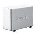Synology | Tower-NAS | DS223j | Bis zu 2 HDD/SSD | Realtek | RTD1619B | 1,7 GHz 