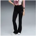 PUMA Leggings CLASS HIGH-WAIST FLARED LEGGINGS aus Baumwolle und Elasthan, sportlicher Stil, schmale Passform schwarz L